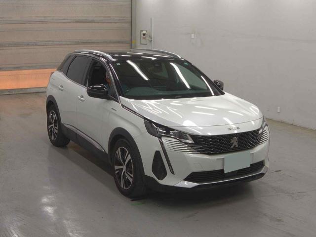 Ref:AUX-22994502 PEUGEOT 3008 2024 1 2024 Peugeot 3008 pearl hybrid used car Japan export