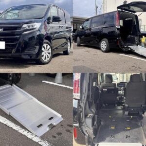 2021 Toyota Noah black gasoline used car Japan export