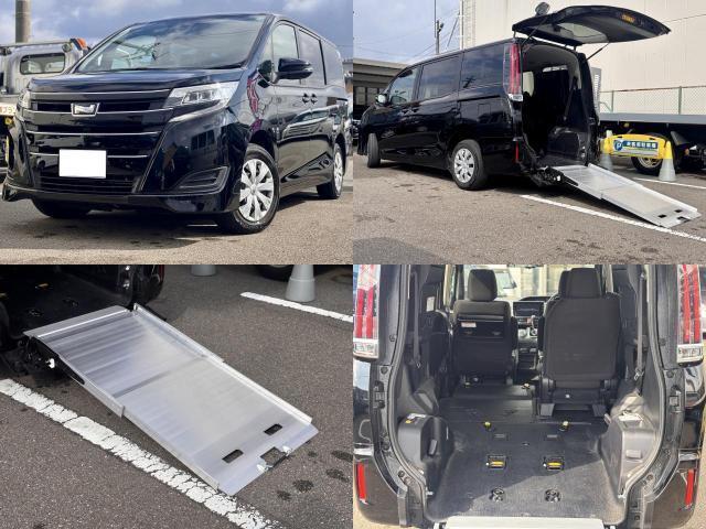 Ref:AUX-22994532 TOYOTA NOAH 2021 1 2021 Toyota Noah black gasoline used car Japan export