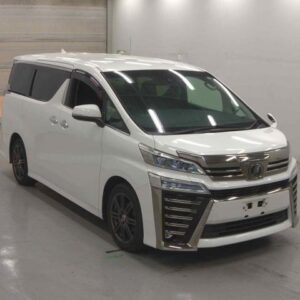 2018 Toyota Vellfire pearl gasoline used car Japan export