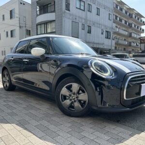 2021 Mini Mini black gasoline used car Japan export