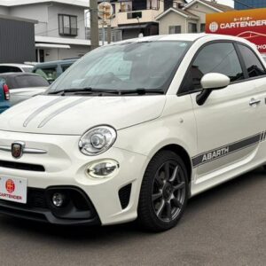 2019 Abarth Abarth 595 white gasoline used car Japan export