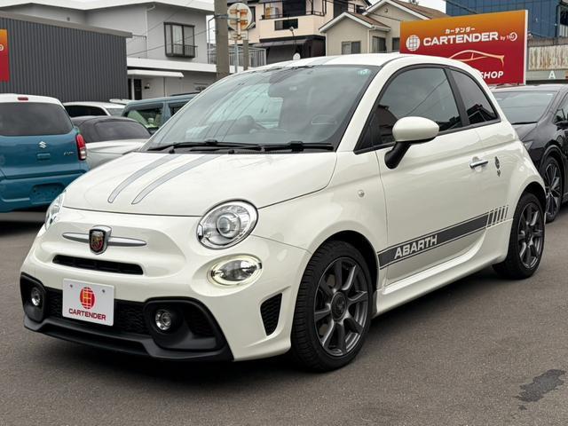 Ref:AUX-22995139 ABARTH ABARTH 595 2019 1 2019 Abarth Abarth 595 white gasoline used car Japan export
