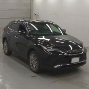 2020 Toyota Harrier black gasoline used car Japan export