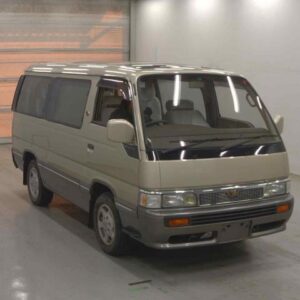 1992 Nissan Caravan Coach gold diesel used car Japan export