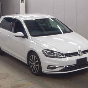 2018 Volkswagen Golf white gasoline used car Japan export