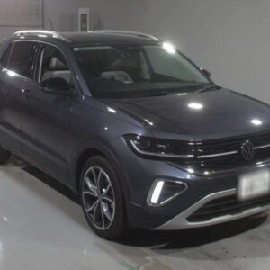 2025 Volkswagen T-Cross gray gasoline used car Japan export