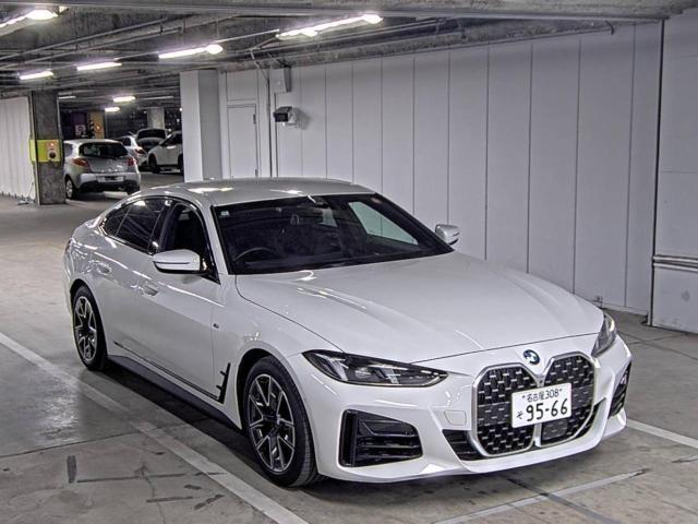 Ref:AUX-22995357 BMW 4 SERIES 2024 1 2024 Bmw 4 Series white diesel used car Japan export