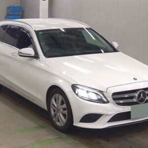 2019 Mercedes Benz C-Class Stationwagon pearl gasoline used car Japan export