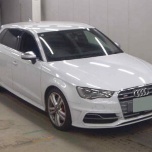 2015 Audi S3 white gasoline used car Japan export