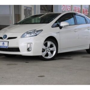 2009 Toyota Prius pearl gasoline used car Japan export