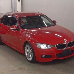 2015 Bmw 3 Series red gasoline used car Japan export