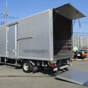 2008 Isuzu Elf Truck white diesel used car Japan export