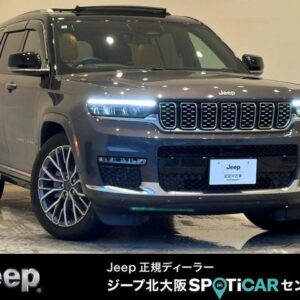 2024 Chrysler Jeep Jeep Grand Cherokee L gray gasoline used car Japan export