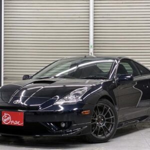2002 Toyota Celica black gasoline used car Japan export