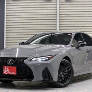 2022 Lexus Is gray gasoline used car Japan export