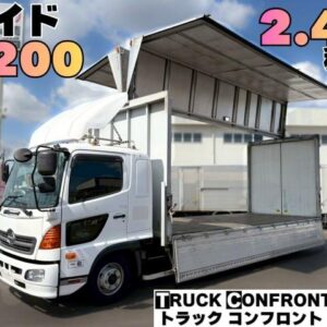 2015 Hino Hino Ranger white diesel used car Japan export