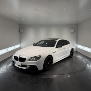 2014 Bmw 6 Series white gasoline used car Japan export