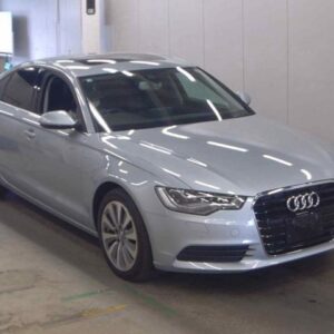 2013 Audi A6 Hybrid silver gasoline used car Japan export
