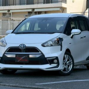 2016 Toyota Sienta white gasoline used car Japan export
