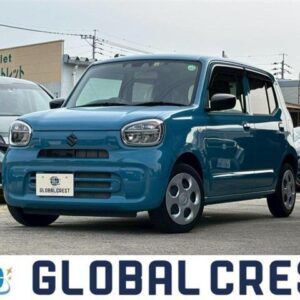2022 Suzuki Alto blue gasoline used car Japan export