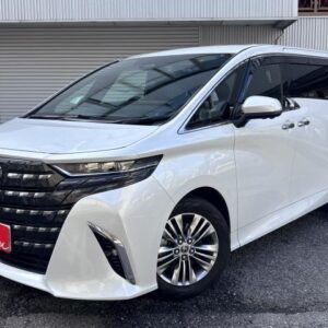 2024 Toyota Alphard pearl gasoline used car Japan export
