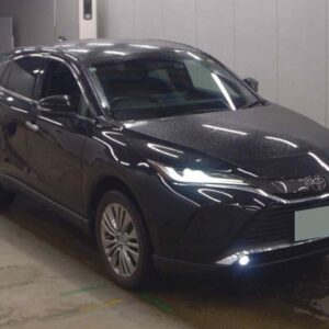 2022 Toyota Harrier black gasoline used car Japan export