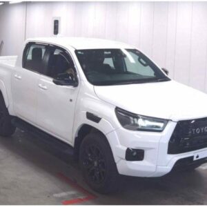 2021 Toyota Hilux white diesel used car Japan export