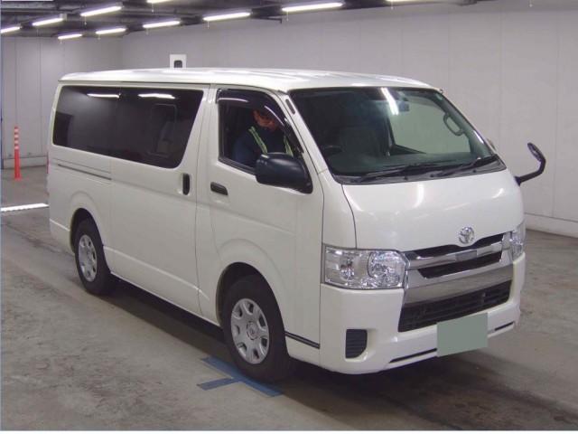 Ref:AUX-23000053 TOYOTA REGIUS ACE VAN 2018 1 2018 Toyota Regius Ace Van white diesel used car Japan export
