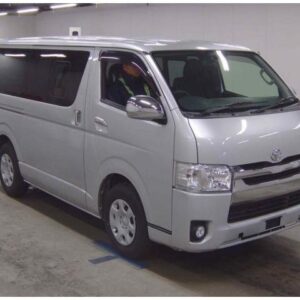 2016 Toyota Regius Ace Van silver diesel used car Japan export