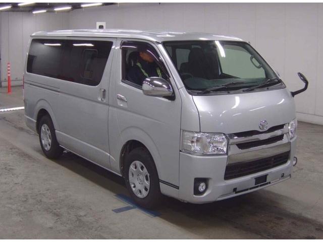 Ref:AUX-23000063 TOYOTA REGIUS ACE VAN 2016 1 2016 Toyota Regius Ace Van silver diesel used car Japan export