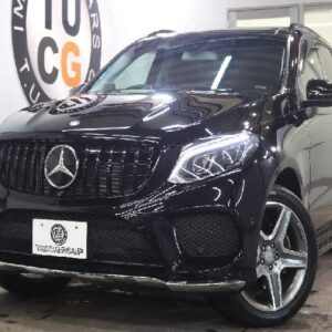 2016 Mercedes Benz Gle black diesel used car Japan export