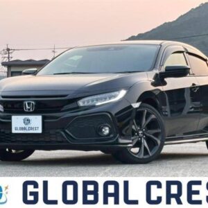 2019 Honda Civic black gasoline used car Japan export