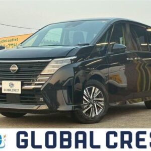 2024 Nissan Serena black gasoline used car Japan export