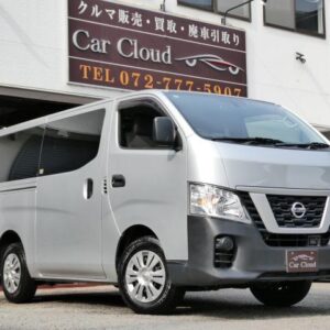 2021 Nissan Nv350Caravan Van silver diesel used car Japan export