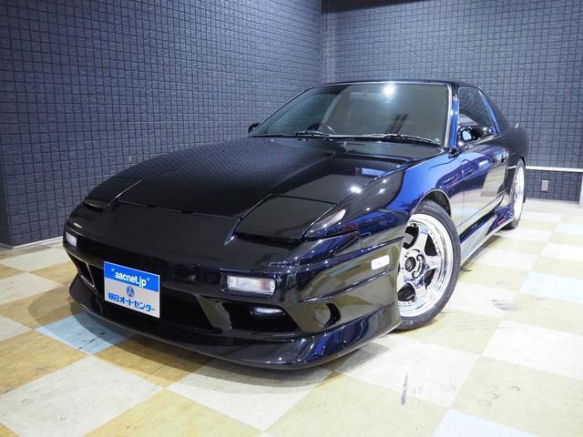 Ref:AUX-23009521 NISSAN 180SX 1996 1 1996 Nissan 180Sx black gasoline used car Japan export