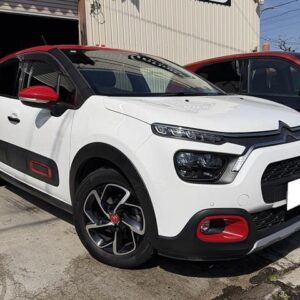 2021 Citroen C3 white gasoline used car Japan export