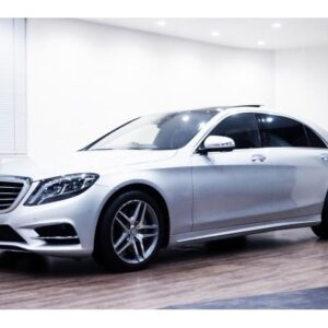 2015 Mercedes Benz S-Class silver hybrid used car Japan export