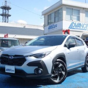 2024 Subaru Crosstrek silver hybrid used car Japan export