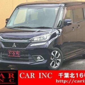 2018 Mitsubishi Delica D:2 purple hybrid used car Japan export