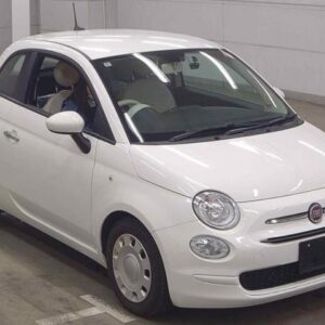 2020 Fiat 500 white gasoline used car Japan export