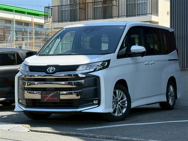 Ref:AUX-23015424 TOYOTA NOAH 2023 1 2023 Toyota Noah white gasoline used car Japan export