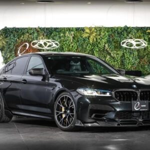 2021 Bmw M5 black gasoline used car Japan export