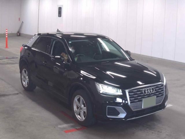Ref:AUX-23015623 AUDI Q2 2020 1 2020 Audi Q2 black gasoline used car Japan export