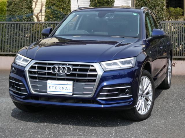 Ref:AUX-23015630 AUDI Q5 2017 1 2017 Audi Q5 blue gasoline used car Japan export