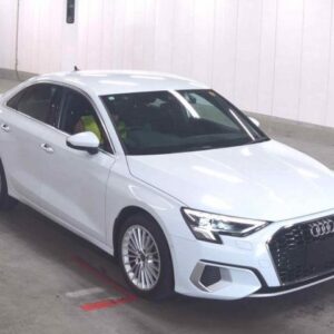 2023 Audi A3 Sedan white gasoline used car Japan export
