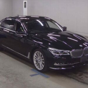 2016 Bmw 7 Series black gasoline used car Japan export