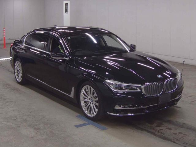 Ref:AUX-23015674 BMW 7 SERIES 2016 1 2016 Bmw 7 Series black gasoline used car Japan export