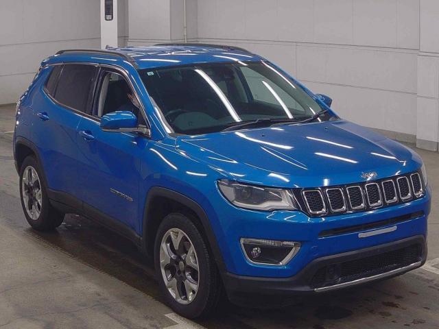 Ref:AUX-23015685 CHRYSLER JEEP JEEP COMPASS 2021 1 2021 Chrysler Jeep Jeep Compass blue gasoline used car Japan export