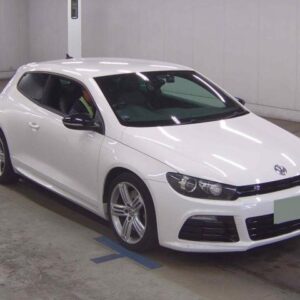 2011 Volkswagen Scirocco white gasoline used car Japan export
